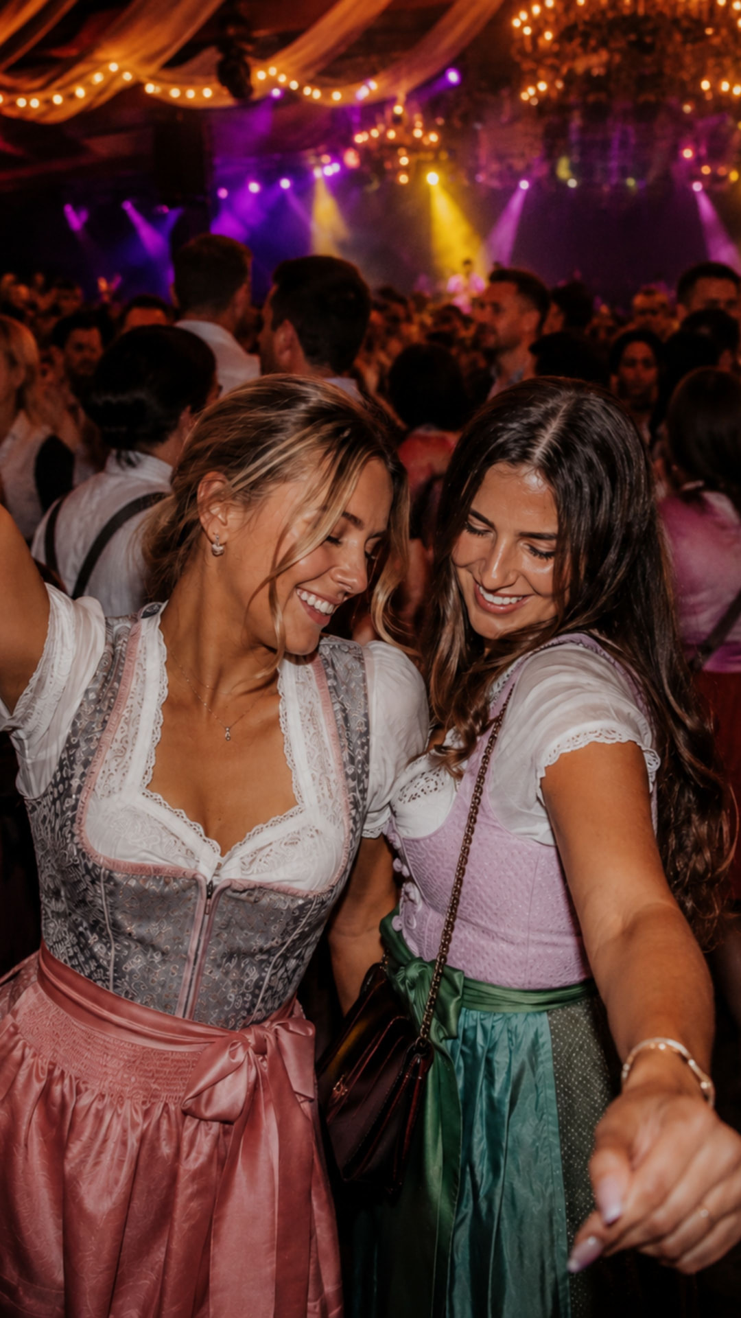 Stimmung in der Party-Loge